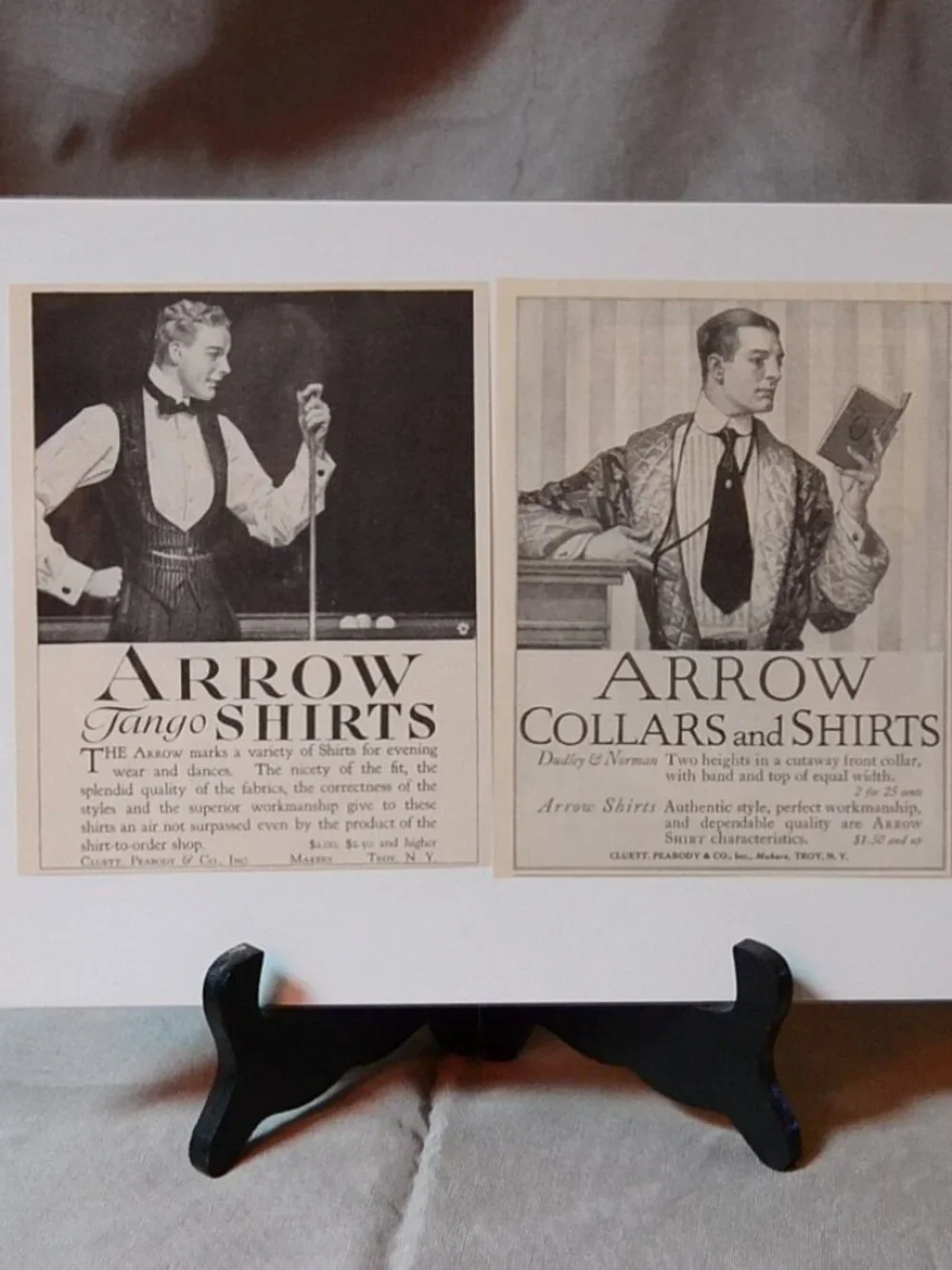 J.C. Leyendecker - Arrow Shirt Ads - Charles Beach - Early 20th-Century.